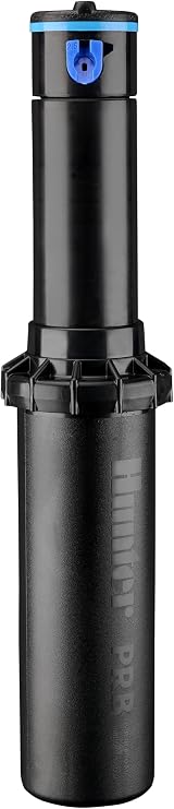 Hunter PGP Ultra Rotor Sprinkler Head, 4" Pop-Up, 34 Inch Inlet, Pressure-Regulated Body, 3.0 Nozzle Installed, Adjustable Arc 50 to 360, Lawn Sprinkler, 17' 46' Spray Distance