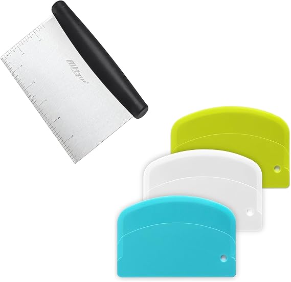 ALLTOP Plastic Scraper And Stainless Steel Bench Scraper