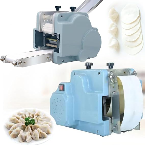 Commercial Dumpling Machine, Spring Roll/Pierre/Ravioli/Momo Machine, Wonton Wrapper Dough Maker with Molds