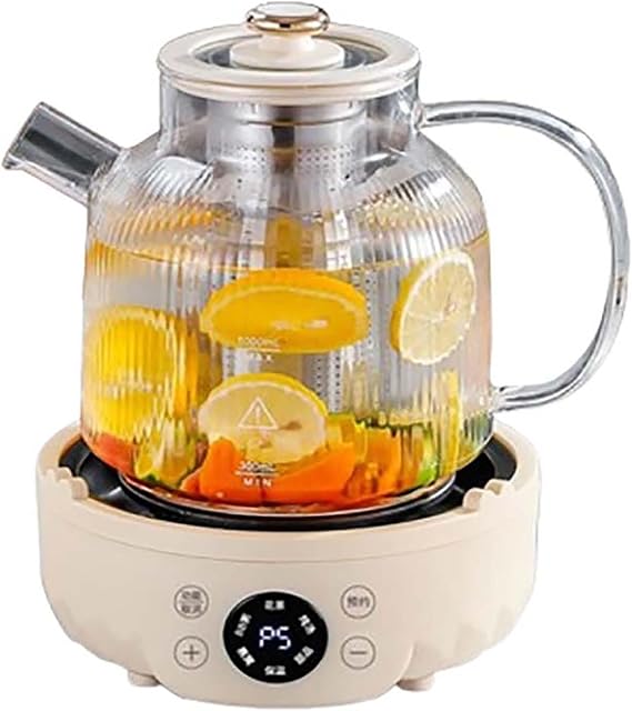 Electric Kettle, 1.8L Small Electric Tea Kettle, 6 Functions Tea Maker, Smart Touch Glass Kettle with Keep Warm Function for Boiling Water, Tea
