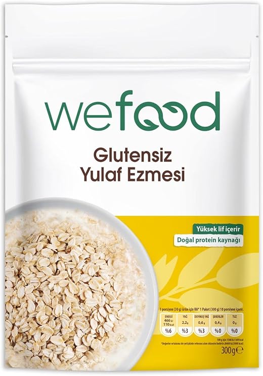 Wefood Gluten Free Oatmeal 300 gr