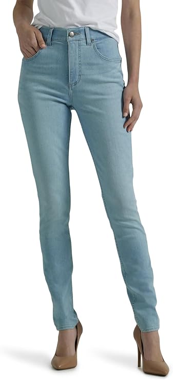 Lee Women's Ultra Lux Comfort with Flex Motion Skinny Leg Jean with Ever Fit
