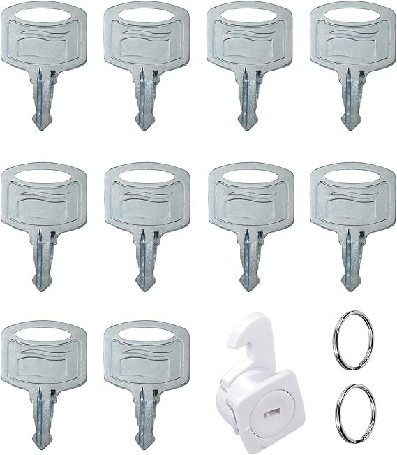 1100 Toilet Paper Dispenser Key Compatible with to-rk SCA Dispensers,10Pack