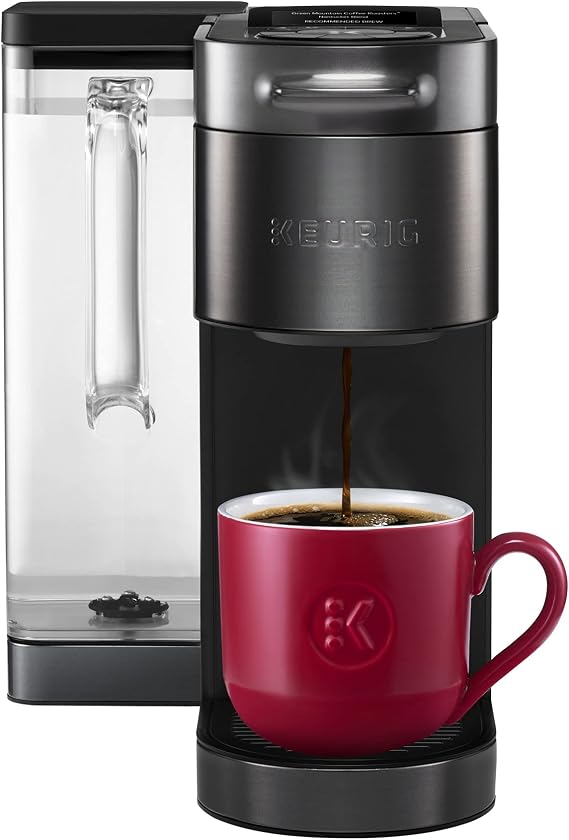 Keurig K-Supreme Plus SMART Coffee Maker, Single Serve K-Cup Pod Coffee Brewer, BREWID and MultiStream Technology, 78 Oz, Black | BREWID, MultiStream Technology, 78 Oz