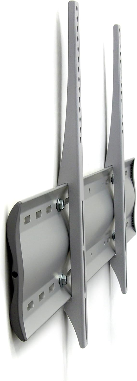 Ergotron WM Low Profile Wall Mount, VESA TV Wall Mount for Heavy Monitors or TVs Greater Than 32 Inches, 0 to 175 lbs, VESA Width Up to 600 mm Silver