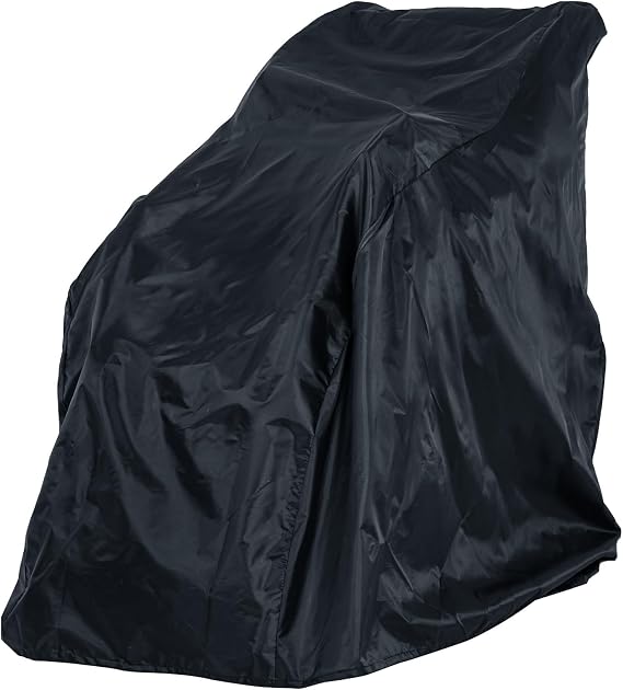 MassaMAX Waterproof & Dustproof Massage Chair Cover, Universal Fit (63 x 39.5 x 55 Inches), Protective Recliner Cover with Zipper Design, Pet Scratch Resistant, Easy to Clean (Black)