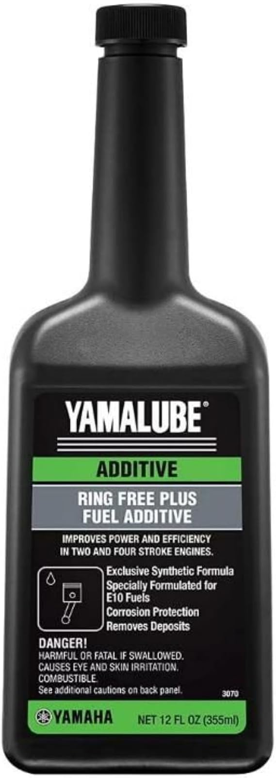 Yamaha Yamalube Outboard Ring Free Plus Fuel Additive- 12 Ounce, #ACC-RNGFR-PL-12