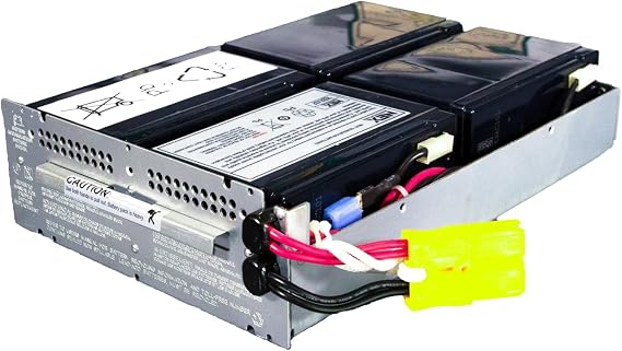 APCRBC132-NEX, UPS Battery Replacement Cartridge #132, Compatible with APC UPS Models: SMC1500-2U, SMC1500I-2U, SMT1000RM2U, SMT1000RMI2U by NEX