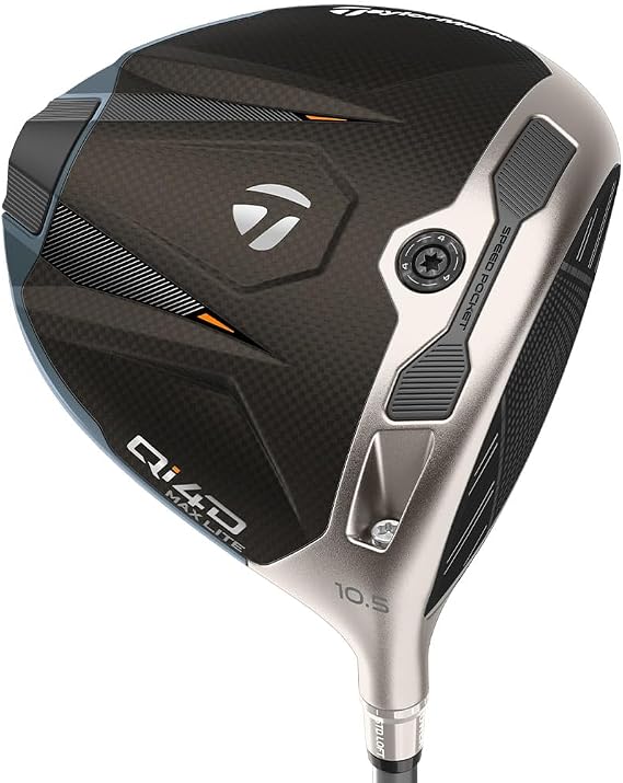TaylorMade Golf Qi4D MAX Lite Driver Senior Mens Rotation Reax