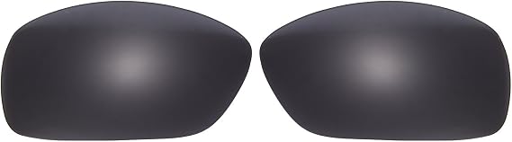 Polarized Replacement Lenses for Oakley Hijinx Sunglasses Glass Frame (Black)