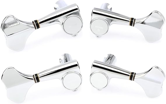 Gotoh GB707 Bass Tuners - 2+2, Chrome