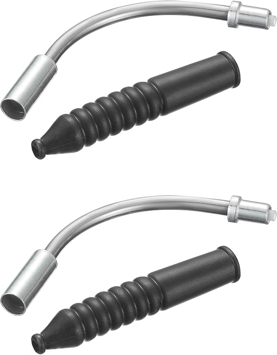 Bike V Brake Noodle Cable Stainless Steel Guide Pipe Rubber Boots Set Mountain Bicycle Accessories-1 Set