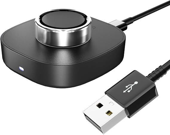 Charger for Oura Ring 4/ Ceramic - Size 11 - Quick Charge Dock with 3FT USB-C Cable, Fast Replacement Charging Base Compatible with Oura Ring Gen 4