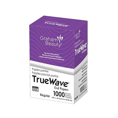 Graham Beauty TrueWave End Papers - 1000/BX - 100BX/CS