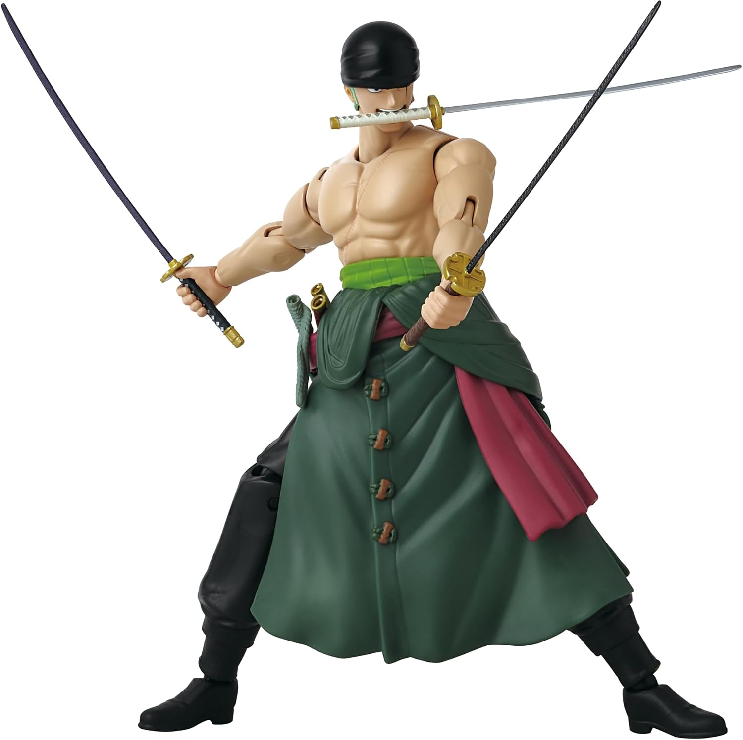 Anime Heroes - One Piece - Roronoa Zoro Three Sword Ryu Action Figure