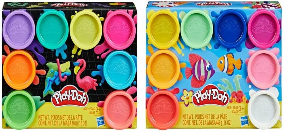 Hasbro Play-Doh Modelleme Bileşimi 8li Paket - Flamingo