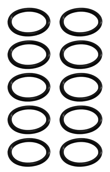 Sterling Seal & Supply 348 Neoprene O-Ring, 70A Durometer, Black, 4-3/8" ID, 4-3/4" OD, 3/16" Width (Pack of 10)