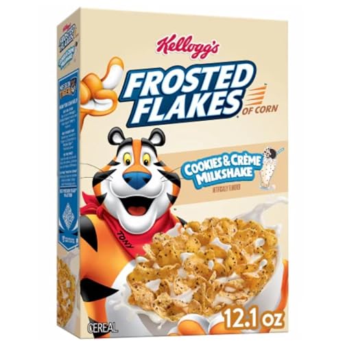 Kelloggs Frosted Flakes Cereal Cookies & Creme 12.1oz