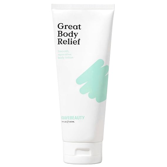 KraveBeauty Great Body Relief Lotion for Dry, Sensitive Skin, 200 mL