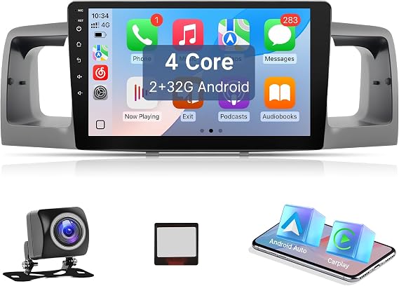 Leadfan Android Car Radio for Toyota Corolla 2003-2008 Stereo 2+32G