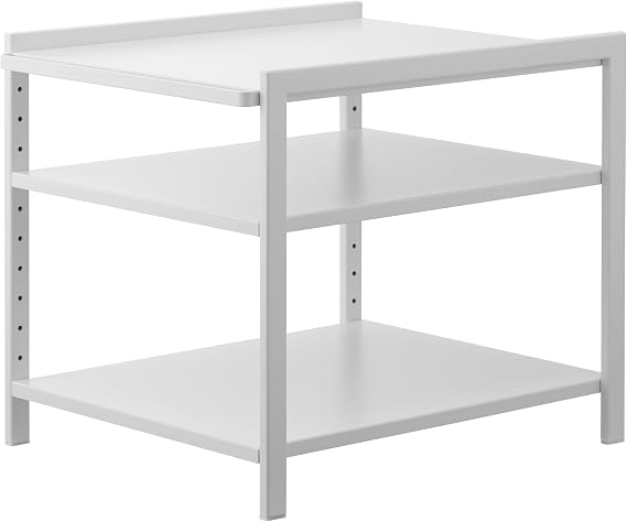YAMAZAKI Home Tower Adjustable Steel Kitchen Storage Rack - Heavy-Duty Shelves for Hot Plates, Pans, and Pots, Versatile Under-Sink Or Cabinet Organizer, 14" - Steel