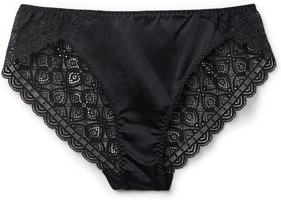 Intimissimi Woman's Lace and Silk Bikini Briefs