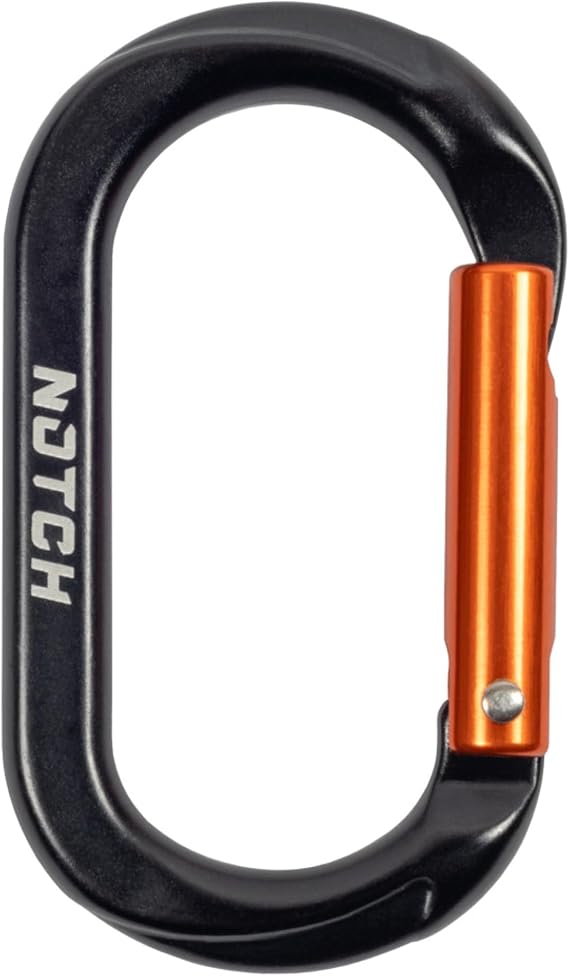 Notch Micro Carabiner Standard Lock Gate Versatile Arborists Tool (99380)