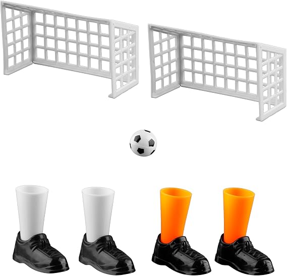 Finger Soccer Game Set, Mini Finger Football with Two Goals, Fun Table Game for Fans Club Party, Compact Sports Set, Ideal Football Match for Outdoor Play