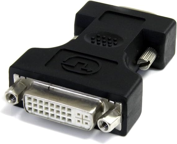 StarTech DVI-I to VGA Adapter Cable, Black, Female to Male (DVIVGAFMBK)
