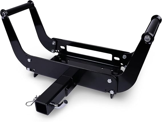 X-BULL Winch Cradle Universal Mount Plate for Recovery Winches,Suitable winches for 13500 lbs, 13000lbs, 10000lbs, 9500lbs,etc