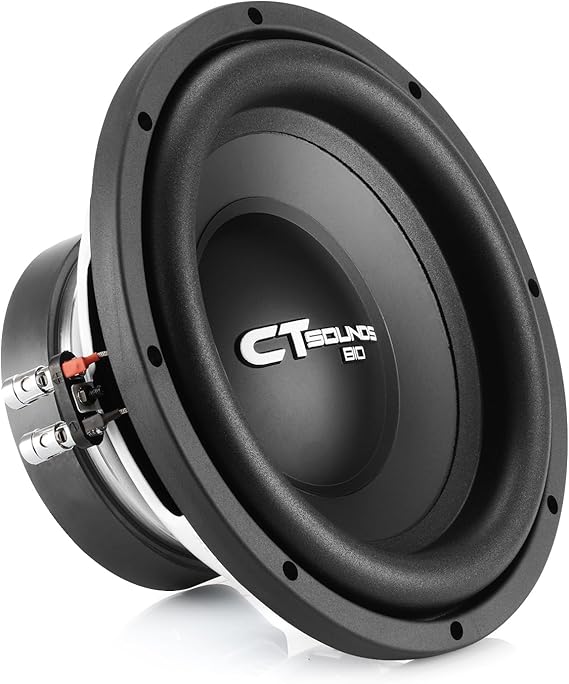 CT Sounds Bio 10 800-Watt Dual 4-Ohm Car Subwoofer