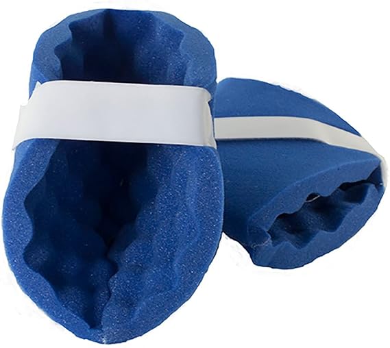 Alex Orthopedic Convoluted Heel Protector, Blue, Unisex, Shoe Insert