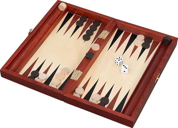 GOKI - Backgammon Traditional Games, Multicolor (56322)