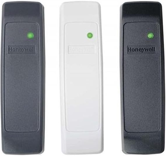 Honeywell OP30HONS OmniProx OP30 12V Mullion Proximity Card Reader, HID Compatible, Wiegand Output, Indoor/Outdoor Weather-Resistant, Host LED Control and Tamper Output