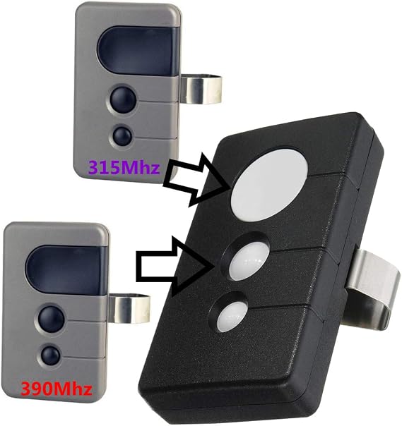 Sears Craftsman 139.53753 139.53681B 139.53680 Garage Door Opener Remote 315 M Purple Learn Button and Red Learn Button