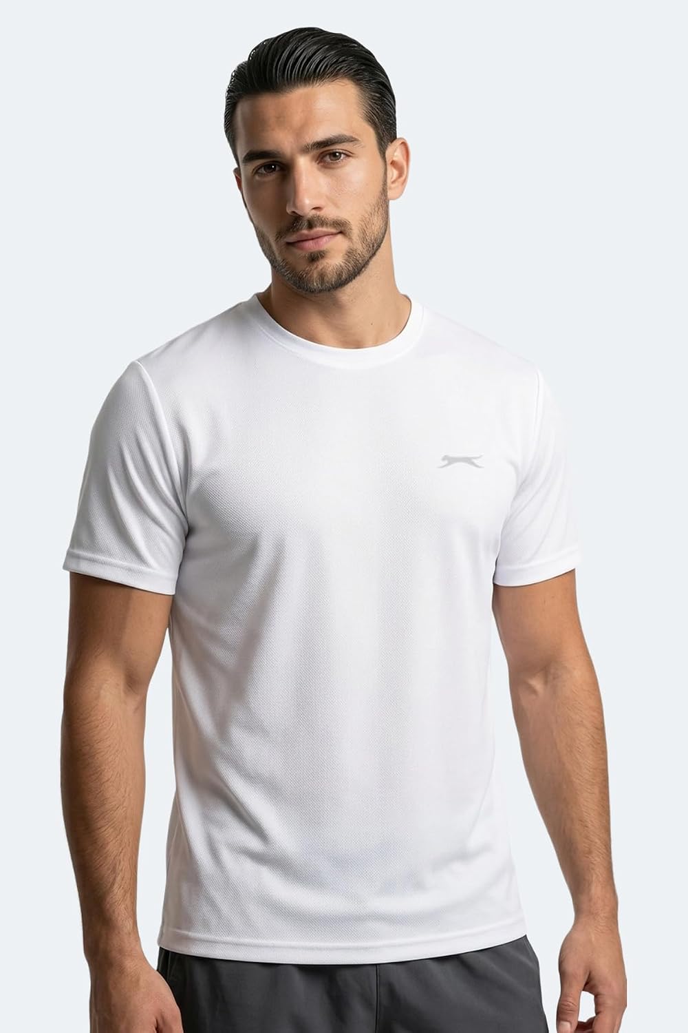 Slazenger HAUNTED I Erkek Neon Yeşil Tişört