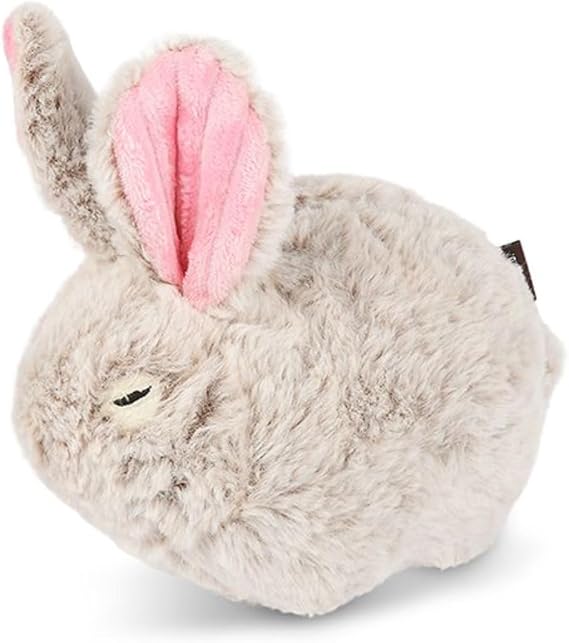 P.L.A.Y. Cute Plush Dog Toys - Forest Friends Critter Themed Durable Squeaker Crinkle Chew Toy, Great for Puppies & Small, Medium, Large Dogs - Machine Washable, Recycled Materials (Bunny)