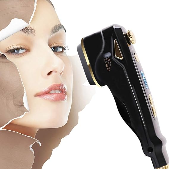 HIFU Skin Tightening Device 3 in 1 with 4.5mm, 3.0mm, 1.5mm Household Anti Aging Face Lifting Device, Neck Wrinkle Removal, Skin Care Beauty Machine Skin Rejuvenation