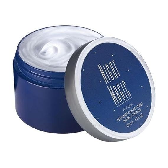 AVON Classics Night Magic Perfumed Skin Softener - 5 oz | Rich Body Cream with Long-Lasting Night Magic Fragrance, Hydrating Hand & Body moisturizer for dry Skin