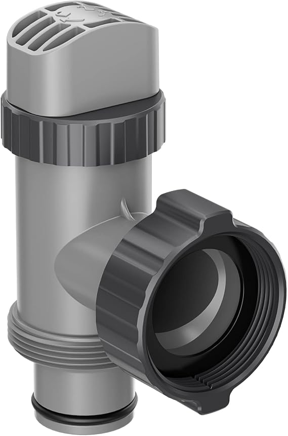 SHAPON Plunger Valve for Intex Pool Parts and Accessories, On/Off Plunger Valve Replacement for Intex Ground Swimming Pools and Pool Filter Pump Pack of 1 | 簡単オン/オフ フローコントロールバルブ交換 地上プールとフィルターポンプ用 1パック