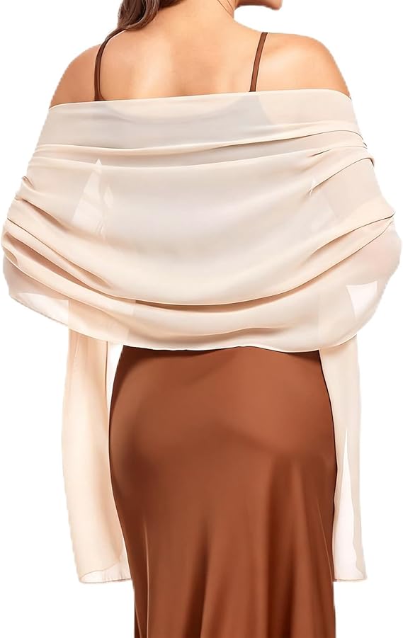 Shawls and Wraps Soft Light Beige Pashmina Scarfs, Elegant Beige Scarf and Cream Scarf, White Shawl for Wedding, Winter and Daily Use