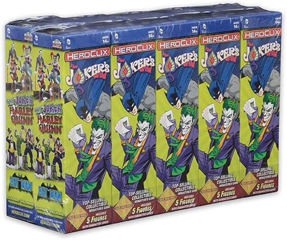 NECA HeroClix The Jokers Wild Booster Brick