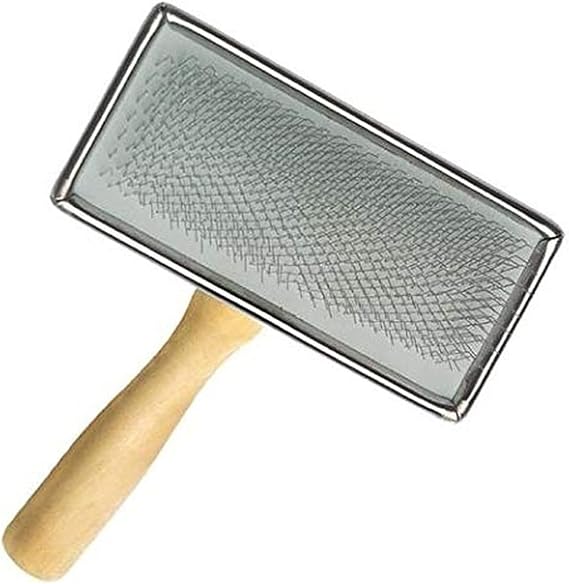 Petface Slicker Brush for Dogs/Cats, Medium,Brown