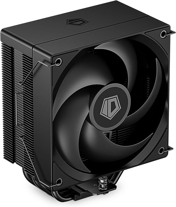 ID-COOLING SE-214-XT V2 Black CPU Air Cooler, Full Memory Clearance, 200W