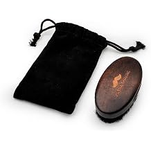 Sandal Ağacı Sakal & Bıyık Tarağı,%100 Doğal Sandal Ağacı, Statik Elektriği Önler, Keseli Şık ve Taşınabilir (Doğal Sakal Fırçası)