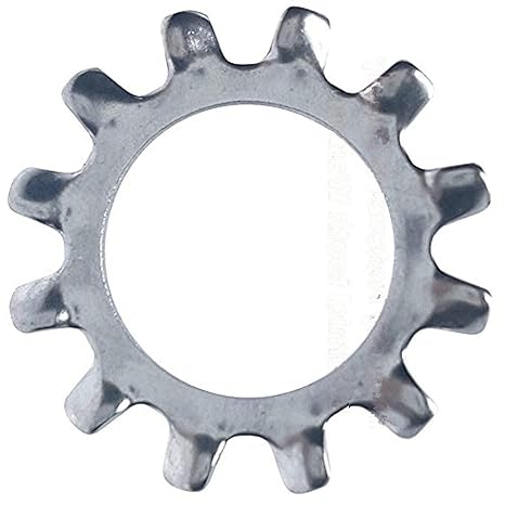 (Qty 50pcs) 1/2" inch Stainless Steel External Star Lock washers 1/2 lockwashers .50 Hardware Fastener Kit Set RV2254S