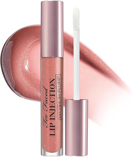 Too Faced Lip Injection Maximum Plump Extra Strength Lip Plumper Gloss | Hydrating + Plumping, 4.1ml