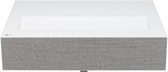 LG CineBeam UHD 4K Projector HU715QW - DLP Ultra Short Throw Laser Smart Home Theater Projector, White
