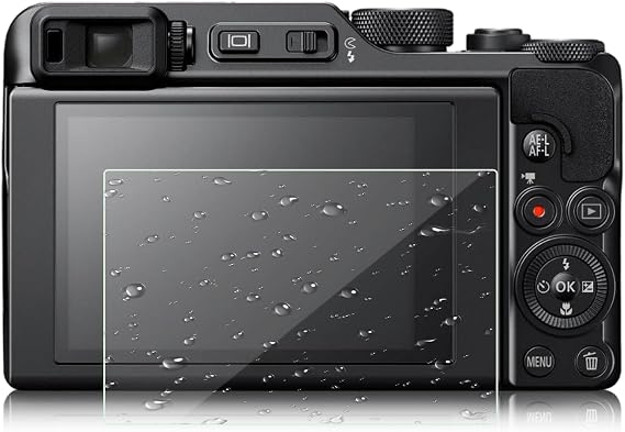Camera Tempered Glass LCD Screen Protector Film for NIKON D800/D800E/D810 Camera Protective Cover Film Hardness Tempered Glass Easy Installation(2 Pack)
