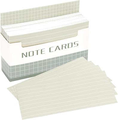 Rule index card 3x5 inches,150 PCS, Index Cards, Lined Index Cards,Flash Cards,Note Cards, Study Cards,grid Index Cards for School Learning Memory Office Light green
